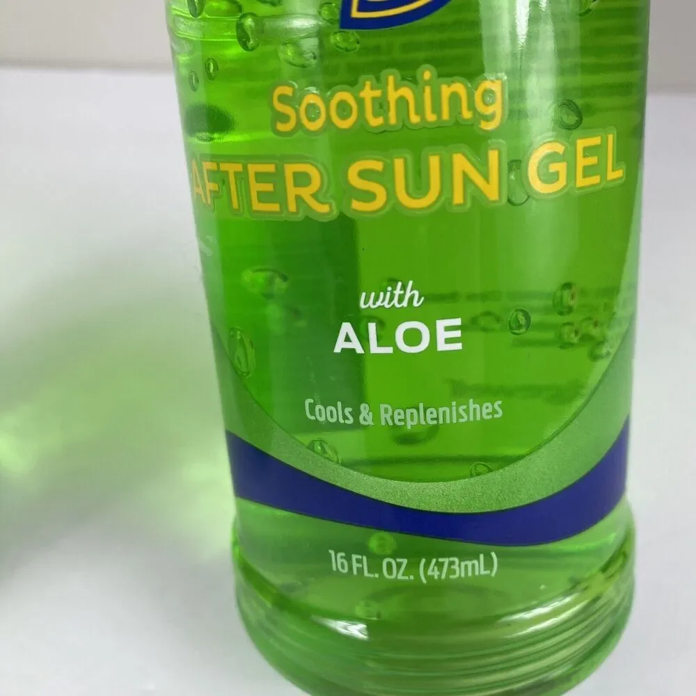 BANANA BOAT 16 oz 2 pc Soothing After Sun Gel Aloe Summer Skin Care Beach - Picture 3 of 4